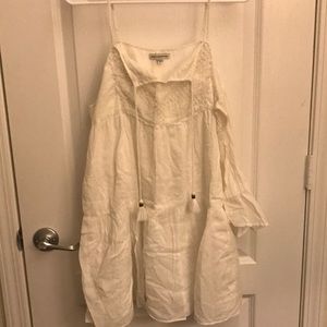 Cold shoulder 3/4 sleeved hobo dress